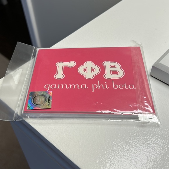 Gamma Phi Beta cards - Picture 1 of 3